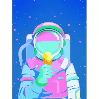 Постер «Мечта космонавта» 30x40 см