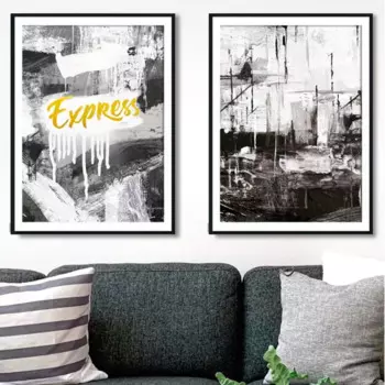 Постер Монохром 30x40 см 2 шт.