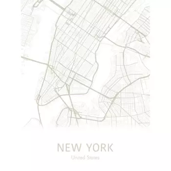 Постер Нью-Йорк 39x49 см