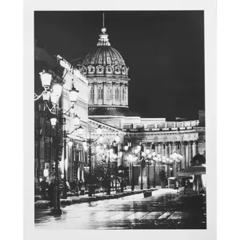 Постер Ночь в Петербурге 40x50 см