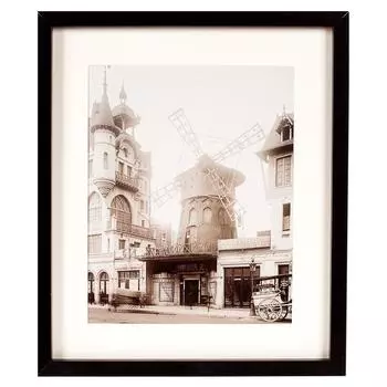 Постер в раме 33x40 см «Мулен Руж»