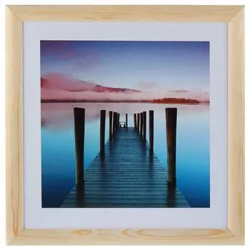 Постер в раме 40х40 см «Пирс»