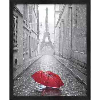 Постер в раме 40x50 см Зонт