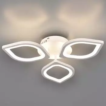 Потолочная люстра Ritter Florence с пультом управления, 20 м², регулируемый белый свет, цвет белый