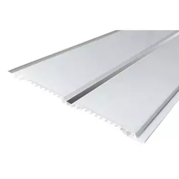 Потолочная панель ПВХ белый/хром 3000x200x8 мм