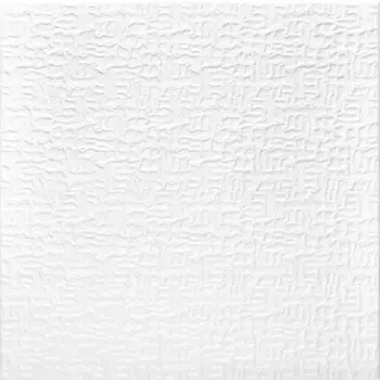 Потолочная плитка экструдированная полистирол белая Decoflair 0804L 50x50 см 2 м