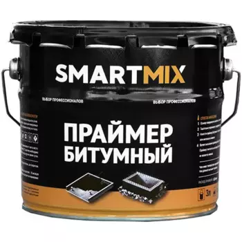 Праймер битумный Smartmix 3 л