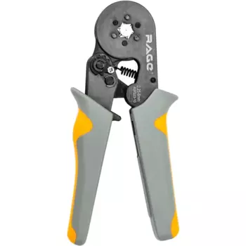 Пресс-клещи шестигранные для обжима наконечников Rage 312111 180 мм