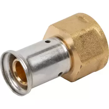 Муфта комбинированная 3/4"x20 мм ВР латунь