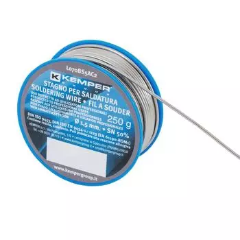 Припой с канифолью Kemper 250 г