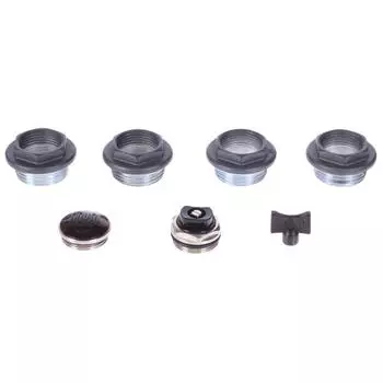 Монтажный комплект для радиатора Royal Thermo 3/4" сталь черный 7 шт.