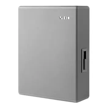 Приточный клапан Vakio Kiv New Space Gray 35 дБ 60 м3/ч цвет серебристый