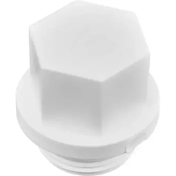 Заглушка Valtec 1" мм ВР ВП полипропилен VTP.791.0.06