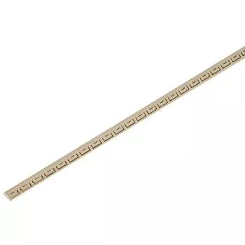 Профиль 2000 мм цвет бежевый/золото