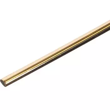 Профиль ПВХ 2000х7х3.3 мм цвет коричневый/золото