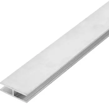 Профиль H-образный алюминий 25x8x25x1.5x1000 мм