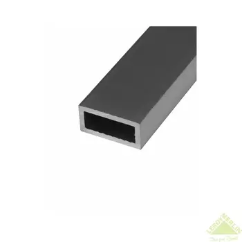 Профиль алюминиевый прямоугольный трубчатый 80х40х2x2000 мм