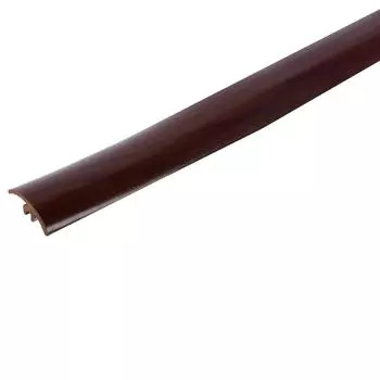 Профиль напольный гибкий 40х10х300 мм цвет красное дерево