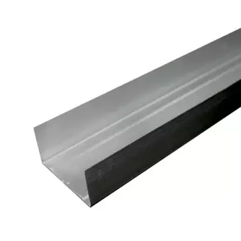 Профиль направляющий (ПН-4) 0.4 мм 75x40x3000 мм