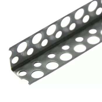 Профиль перфорированный угловой Албес оцинкованный 25x25x0.25 мм 3 м (50 шт. в в упаковке)