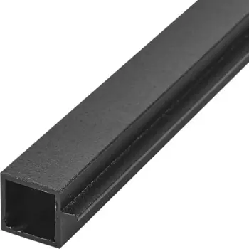 Профиль под стекло Лофт алюминий 18x23x1000 мм черный муар