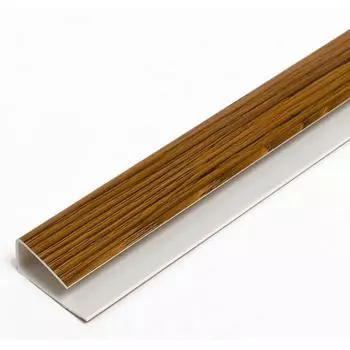 Профиль ПВХ 2700x25x12 мм цвет дуб