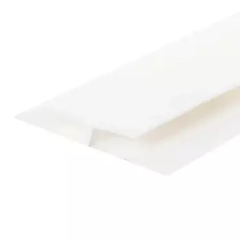 Профиль соединительный ПВХ Т5 мм цвет белый 3000 мм