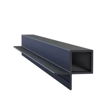 Профиль угловой Лофт 30x1.5x1000 мм алюминий черный