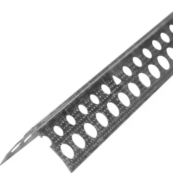 Профиль угловой (ПУ) перфорированный 0.4 мм 20x20x3000 мм