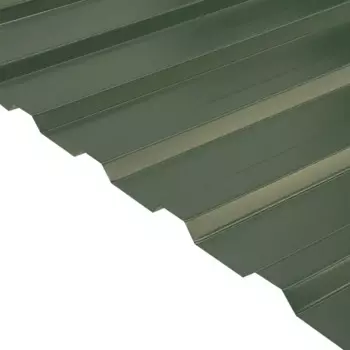 Профнастил С21 R 0.45 мм 2000x1051 мм RAL 6005 зеленый