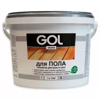 Пропитка для пола Gol Sauna 3 л