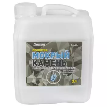 Пропитка Оптимист "Мокрый камень", 3 л