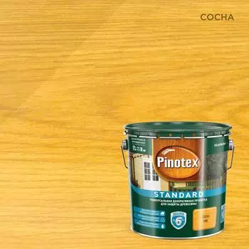 Пропитка Pinotex Standard цвет сосна 2.7 л