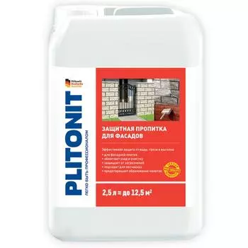 Пропитка защитная, для фасадов, 2.5 л