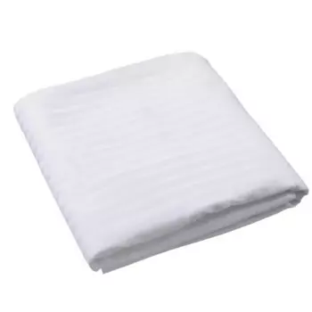 Простыня Mona Liza 220x285 см страйп-сатин цвет белый