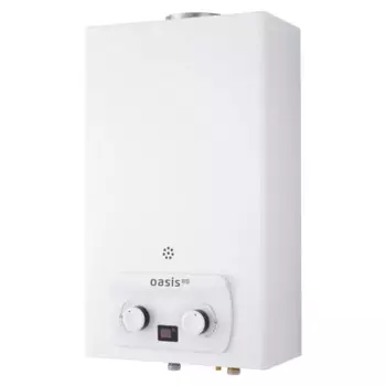 Проточный газовый водонагреватель Oasis Pro P-10 20 кВт 10 л/мин белая