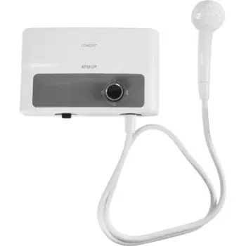 Проточный водонагреватель электрический Atmor Concept 5 KW Shower 35202505 кВт белый с душевой лейкой