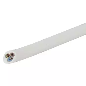 Провод Ореол ПВС 3x4 20 м ГОСТ цвет белый