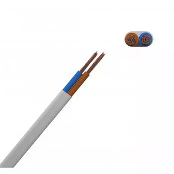 Провод Партнер-Электро ПуГВВ 2x1.5 20 м ГОСТ цвет белый