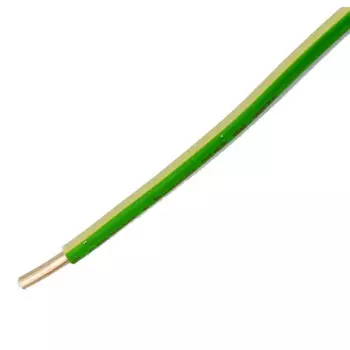 Провод Промэко ПуВнг(А)-LS 1x10 на отрез цвет желто-зеленый ГОСТ