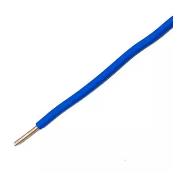 Провод Промэко ПуВнг(А)-LS 1x4 на отрез цвет синий ГОСТ