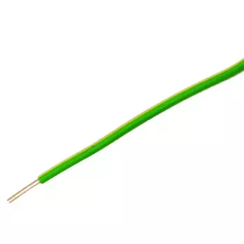 Провод Промэко ПуВнг(А)-LS 1x6 на отрез цвет желто-зеленый ГОСТ