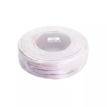 Провод Промэко ПВС 2x1.5 100 м ГОСТ цвет белый