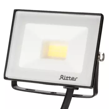 Прожектор светодиодный уличный Ritter Profi 53415 4 20 Вт 2000 Лм 180-240В нейтральный белый свет 4000К IP65 черный