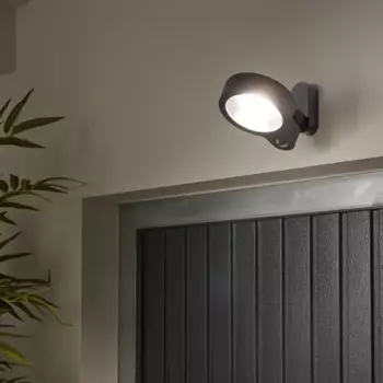 Прожектор светодиодный уличный SMD Inspire «Foggy» 30 Вт 6500К IP44 с датчиком движения холодный белый свет