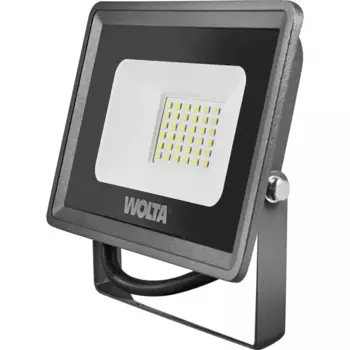 Прожектор светодиодный уличный Wolta WFL-30W/08 30 Вт 5700К IP65 нейтральный белый свет