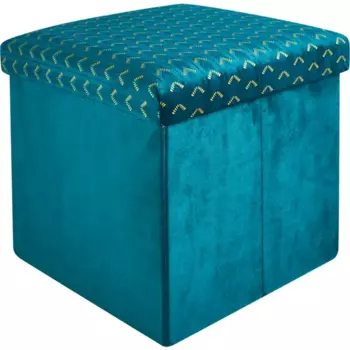 Пуф Atmosphera Liam 179028C синий 38x37.5x38 см