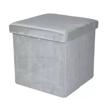 Пуф Dream River светло-серый 37x37 см