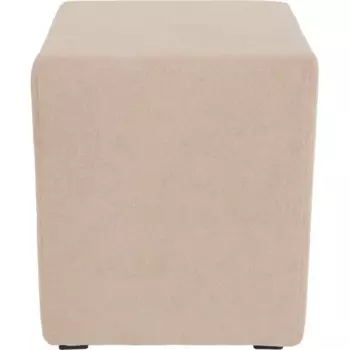 Пуф каркасный ПВХ Trench 6 бежевый 35x35x42 см