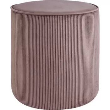 Пуф вельвет пыльная роза 36x40 см